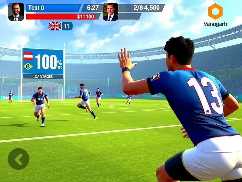 Vanguard Rugby Champions gameplay screenshot